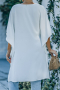 Дамска блуза тип кимоно в бял цвят, снимка 3