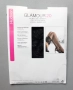 Glamour 20 den (38-40) нови черни луксозни силиконови чорапи с широка дантела, снимка 5