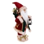 Коледна реалистична фигура Дядо Коледа с чувал и фенер 45cm, снимка 3