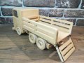Дървен макет на Фермерски камион (Бордови камион) – Craft Camp, снимка 6
