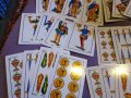 Naipes cartas espanolas нови Испански маркови карти пластик 52+2 Таро карти, снимка 7