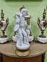 Красива антикварна колекционерска италианска фигура статуетка от порцелан , снимка 3