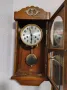 Немски Механичен Стенен Часовник Хамбург Американ, снимка 4
