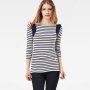 g-star zovas slim boat neck wmn - страхотна дамска блуза, снимка 3