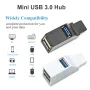 USB HUB Mini 2+1, снимка 3