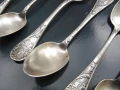 КОМПЛЕКТ ПОСРЕБРЕНИ ЛЪЖИЧКИ ЗА КАФЕ CHRISTOFLE A LOS MANDARINES , снимка 5