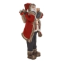 Дядо Коледа с чувал и мече, 120 cm, снимка 2
