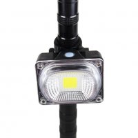 Акумулаторен COB LED фар 20W, 500lm за велосипед , снимка 6 - Части за велосипеди - 37753303