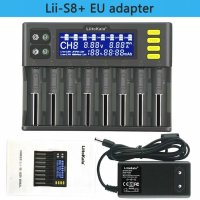 LiitoKala Lii-S8 - Интелигентно зарядно за батерии 8+2, снимка 1 - Батерии, зарядни - 39116050