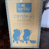 Lorelly Crysta PREMIUM 3в1 GREY, снимка 10 - Детски колички - 44804006