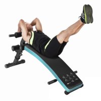 Лежанка за коремни преси с ластици: Тренирайте цялото си тяло у дома!, снимка 2 - Фитнес уреди - 43937217