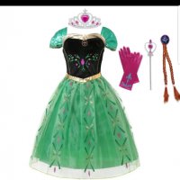 Парти рокли на Ана от Замръзналото кралство!!!, снимка 12 - Детски рокли и поли - 23405218