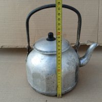 Стар български алуминиев чайник БДС, снимка 4 - Аксесоари за кухня - 35483340