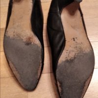 Обувки от естествена кожа, снимка 3 - Дамски обувки на ток - 35056851