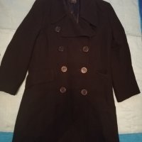 Черно елегантно палто, снимка 1 - Палта, манта - 27588903