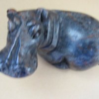  Легнал хипопотам от сапунен камък, с нова, по-ниска цена, снимка 10 - Декорация за дома - 32480858