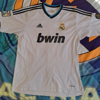 Тениска на Реал Мадрид на Анхел ди Мария, снимка 2 - Футбол - 44862047
