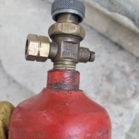 Немска газова бутилка за горелка или оксижен, снимка 3 - Други инструменти - 43581181