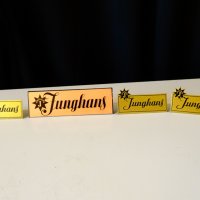 Junghans швейцарска табелка с лого. , снимка 5 - Антикварни и старинни предмети - 28421026