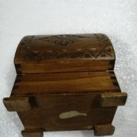 Дървена кутия 10 х 7  h 5.5 см. , снимка 5 - Други стоки за дома - 32328754