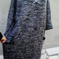 4XL Нова блуза Laura Torelli с камъни, снимка 3 - Блузи с дълъг ръкав и пуловери - 44020328