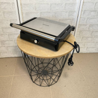 Електрическа грил скара барбекю Tiastar 2200W 180 градуса BBQ 29х23см, снимка 1 - Скари - 44894745