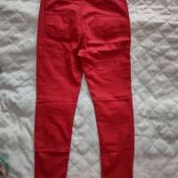 Червен панталон , снимка 2 - Панталони - 37308511