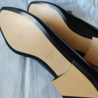 MANGO Дамски лоуфъри черни лачени, снимка 4 - Дамски елегантни обувки - 38080121