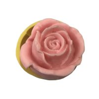 3D Голяма роза вързана с панделка силиконов молд форма фондан свещ шоколад гипс, снимка 3 - Форми - 36359449