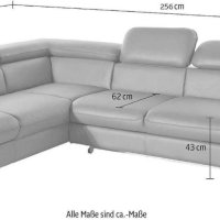 Комплект ъглов диван на Cotta "Driver" + табуретка внос от Германия., снимка 3 - Дивани и мека мебел - 43976663