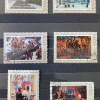 СССР, 1975 г. - пълна серия марки с печат, изкуство, 1*50, снимка 1 - Филателия - 37641841