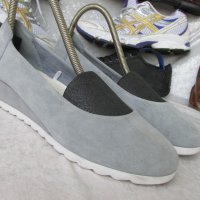 КАТО НОВИ дамски обувки 5th Avenue original, N- 38 - 39, 100% естествена кожа = набук = велур, снимка 9 - Дамски ежедневни обувки - 37649424