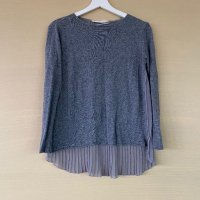 Блуза Zara с интересен гръб, снимка 1 - Блузи с дълъг ръкав и пуловери - 39247807