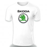 Мъжка тениска SKODA, снимка 4 - Тениски - 32639194