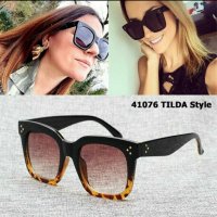 Разпродажба-50% Céline Black Дамски сълчеви очила UV400 защита , снимка 2 - Слънчеви и диоптрични очила - 28019799