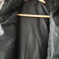 Дамско палто зимно с кожена яка р-р L-XL, снимка 4 - Палта, манта - 26830712