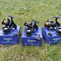 Три шарански макари за далечно измятане Osako RS 9000, снимка 1 - Макари - 33108244
