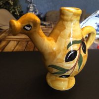  Гланцирана испанска керамика оливерник "камила ", снимка 5 - Аксесоари за кухня - 32521272