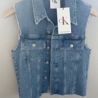 Дънков елек Calvin Klein Jeans, снимка 15 - Елеци - 38226209