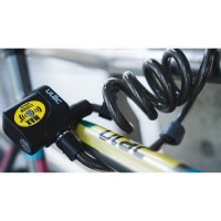 Ключалка с аларма за колело/ тротинетка ULAC Bulldog , снимка 8 - Аксесоари за велосипеди - 43312571