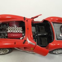 Метална количка Ferrari 250 Testa Rossa(1957) Burago 1:18, снимка 6 - Колекции - 34357992