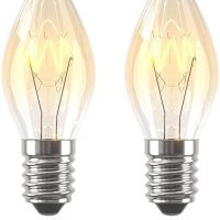 Нов комплект 2 броя Луксозна 15W E14 Солна Лампа Крушка Светлина, снимка 1 - Крушки - 43178175