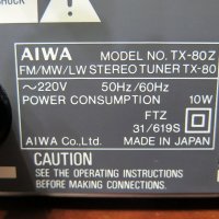 Aiwa MX-80_TX-80Z, снимка 9 - Аудиосистеми - 27626888
