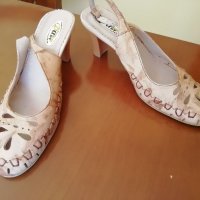 Дамски летни обувки естествена кожа, снимка 2 - Сандали - 36587902