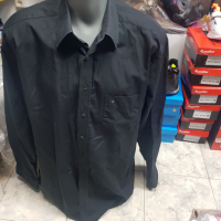 Продавам мъжка черна риза XL, снимка 5 - Ризи - 36536011
