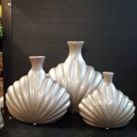 Тройка декоративни вази, снимка 3 - Вази - 35404857