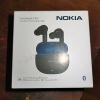 Bluetooth Headphones Nokia Безжични Блутут Слушалки Нокия Go EARbuds 2 Pro , снимка 1 - Bluetooth слушалки - 43795029