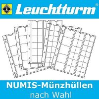 Leuchtturm Numis – 25 листи за 30 мон. до 25 мм / 5бр/, снимка 3 - Нумизматика и бонистика - 35293281