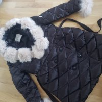 Страхотно Черно яке Moncler с гъши пух, снимка 1 - Якета - 43302610