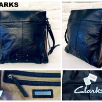 Чанта Clarks естествена кожа, снимка 1 - Чанти - 43215547